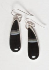 Black Swing Earrings