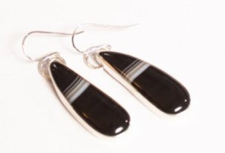 Black Swing Earrings
