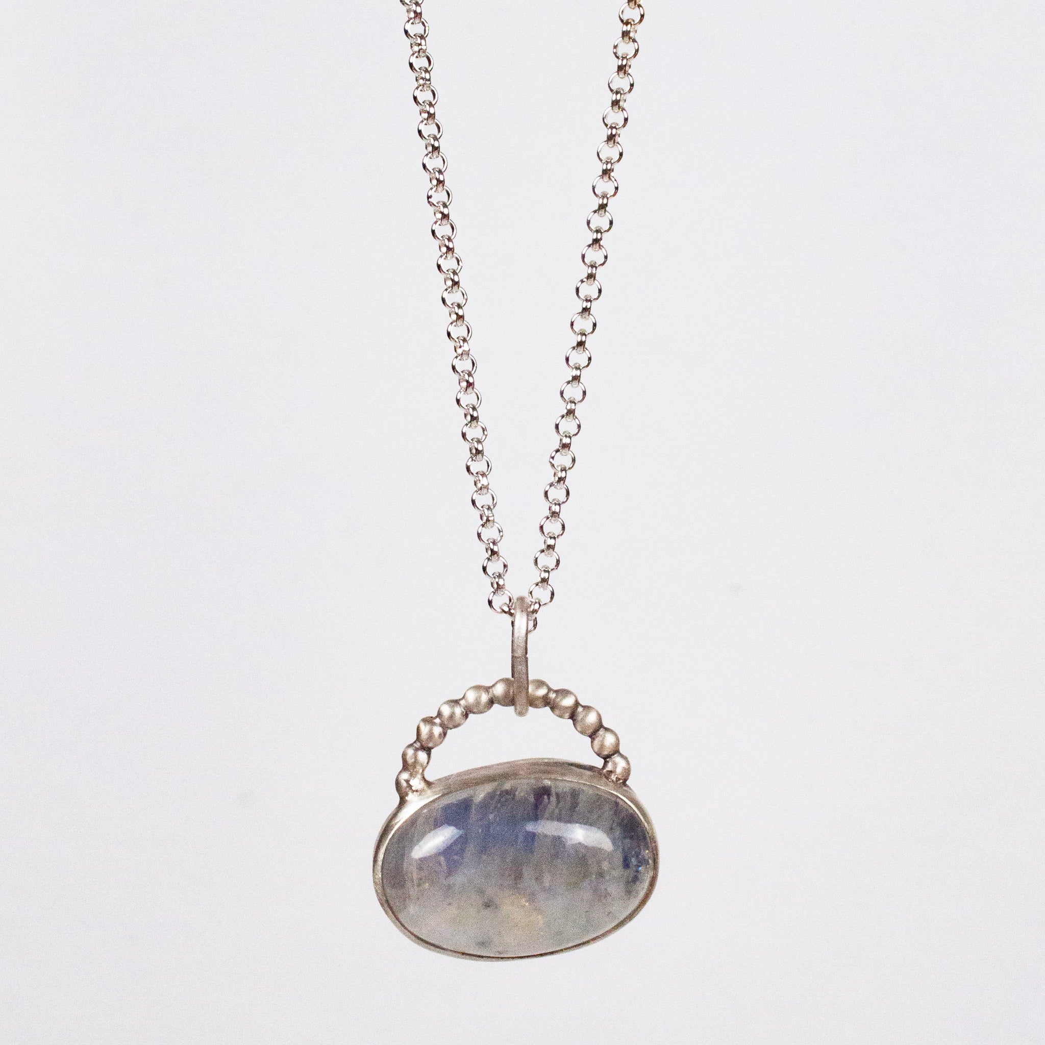 Clutch Moonstone Necklace